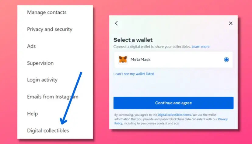 metamask wallet screen