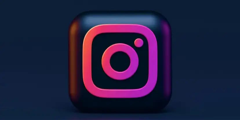 cover art showing instagram logo